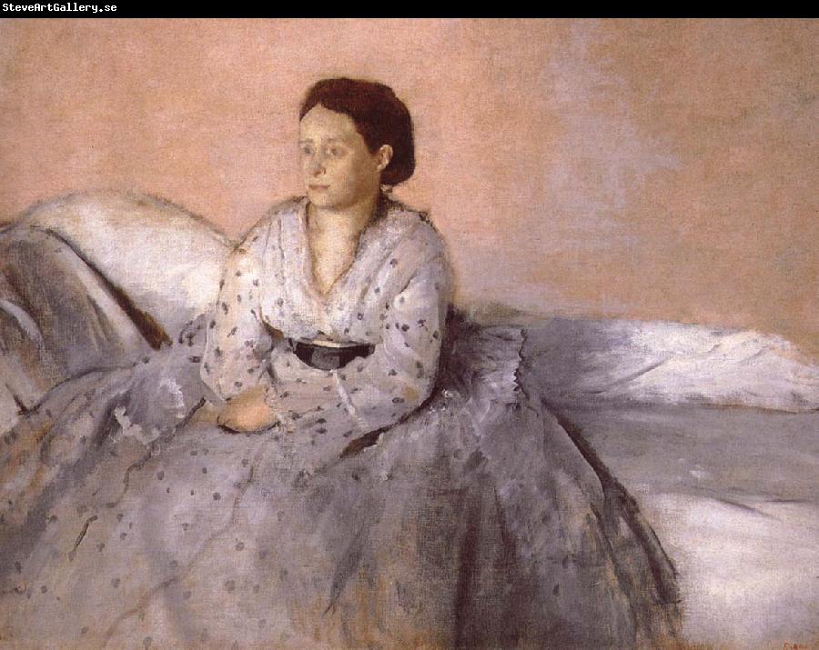 Edgar Degas Madame Rene de Gas